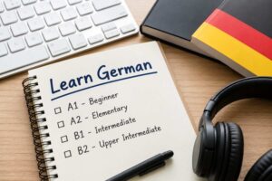 Learn German A1, A2, B1 and B2