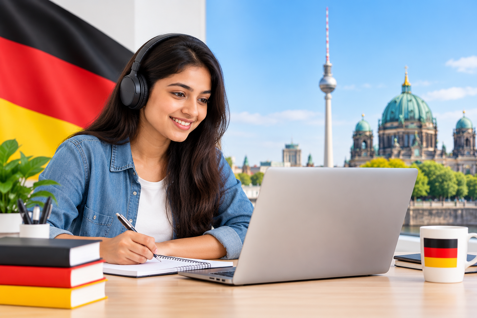 Online German Speaking Course vs Self-Study